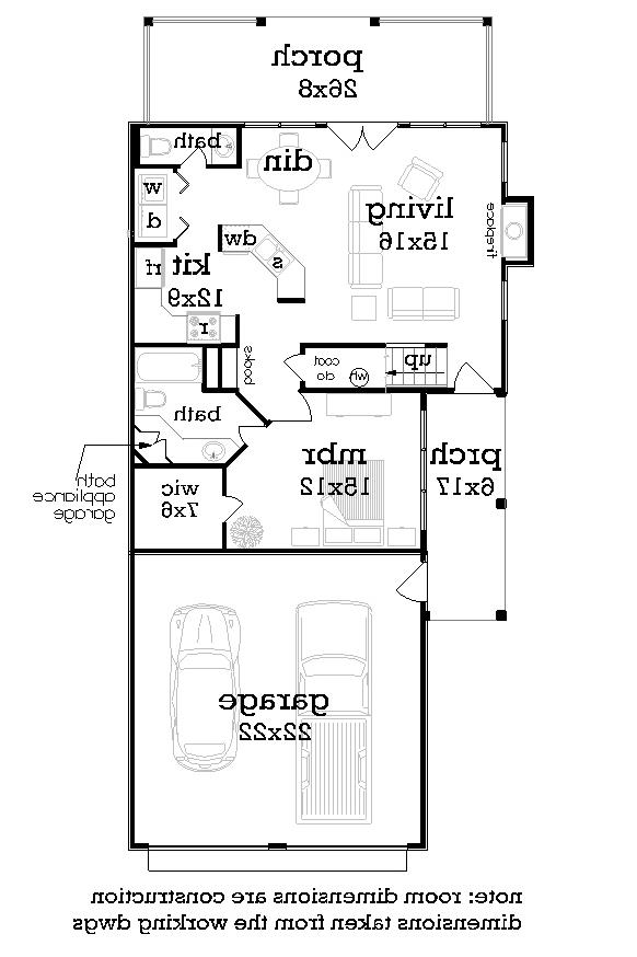 Main Level Floor Plan