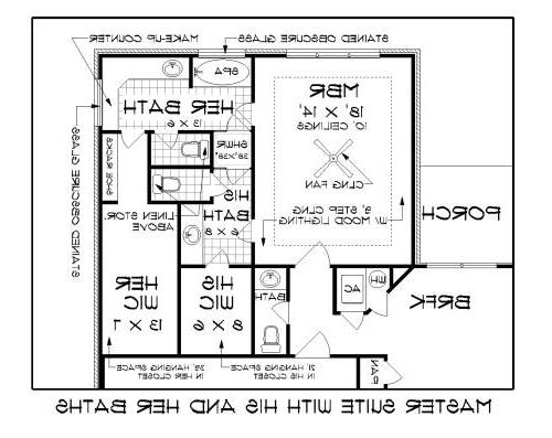 Primary Bed Rm and Baths